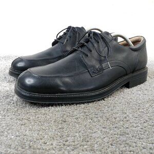 Bostonian Academy 28965 Mens Size 10.5 Dress Shoes Oxford Derby Black Leather